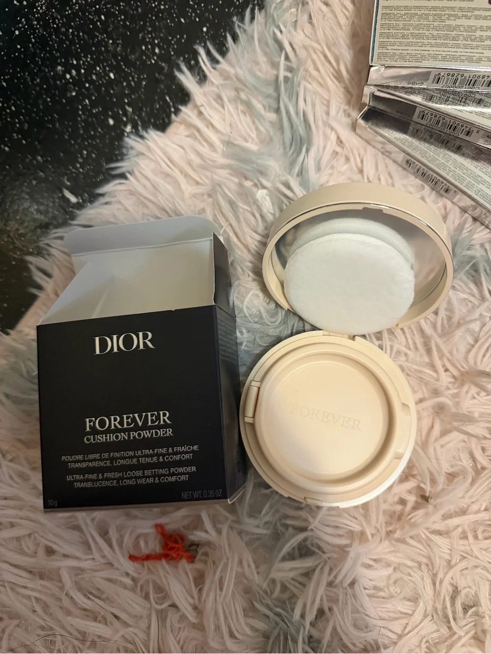 Dior Forever Cushion Powder - Cream/Black Compact fair